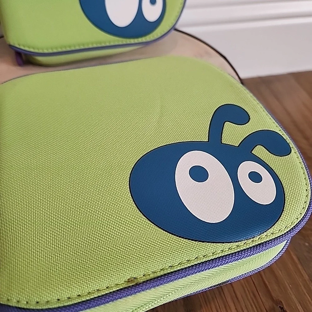 Set Of 2 Cuttlekids Cuttlebug Provo Craft Storage‎ Scrapbook ZIPPER CASE ONLY